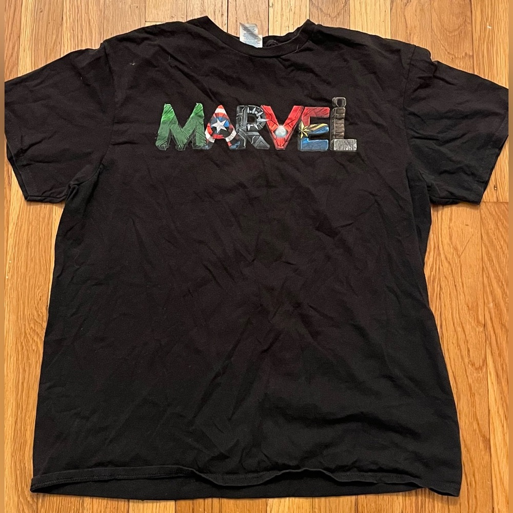 Boys Large Marvel Shirt